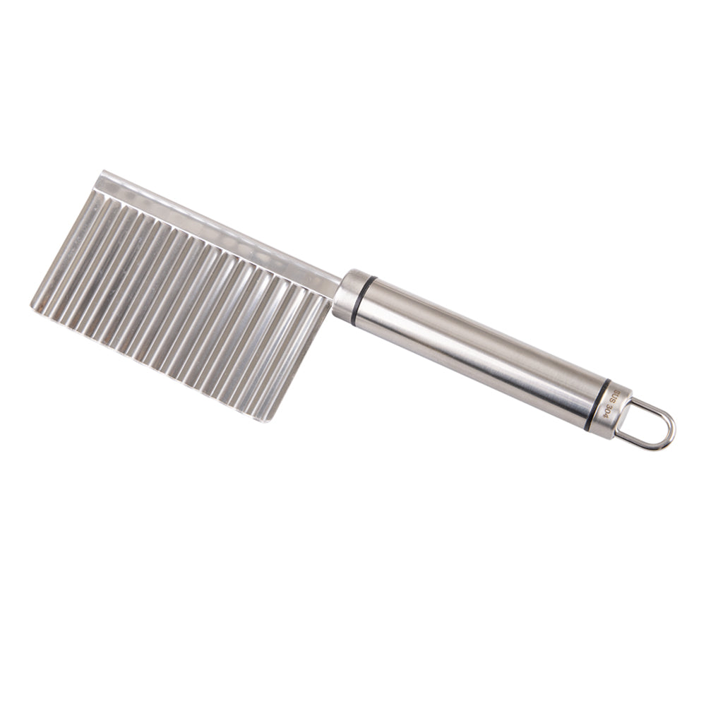 4PK Appetito Stainless Steel Crinkle Vegetable Cutter