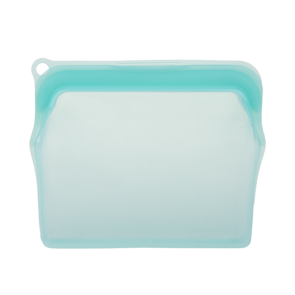 6PK Appetito Silicone Medium Food Storage Bag 470ml Aqua