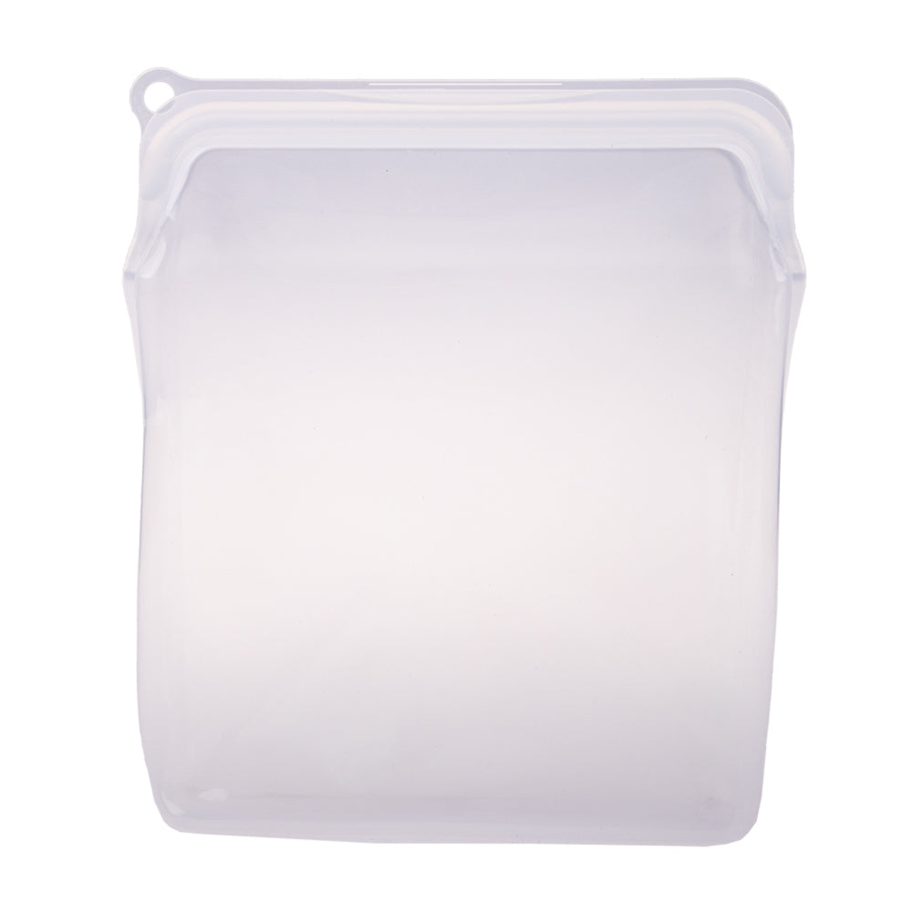 2PK Appetito Silicone Extra Large Food Storage Bag 1960ml White