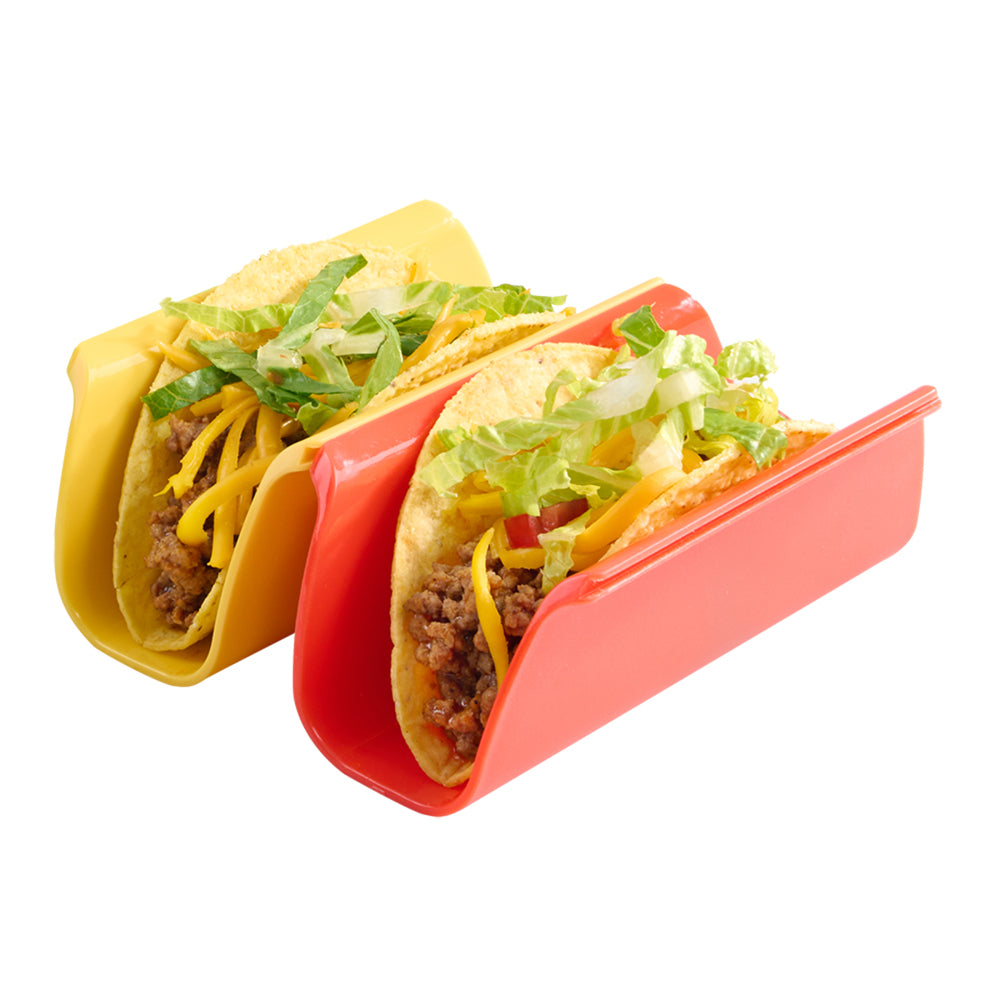 3x 4pc Appetito Coloured Taco Holder Home Kitchen Cooking Assorted