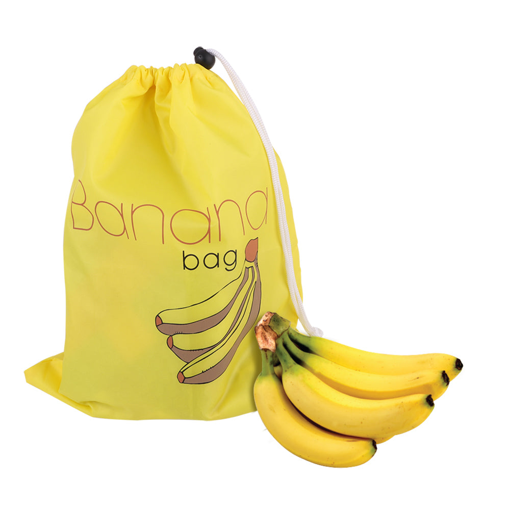 4PK Appetito Banana Bag Home Kitchen Organisation Cooking Yellow