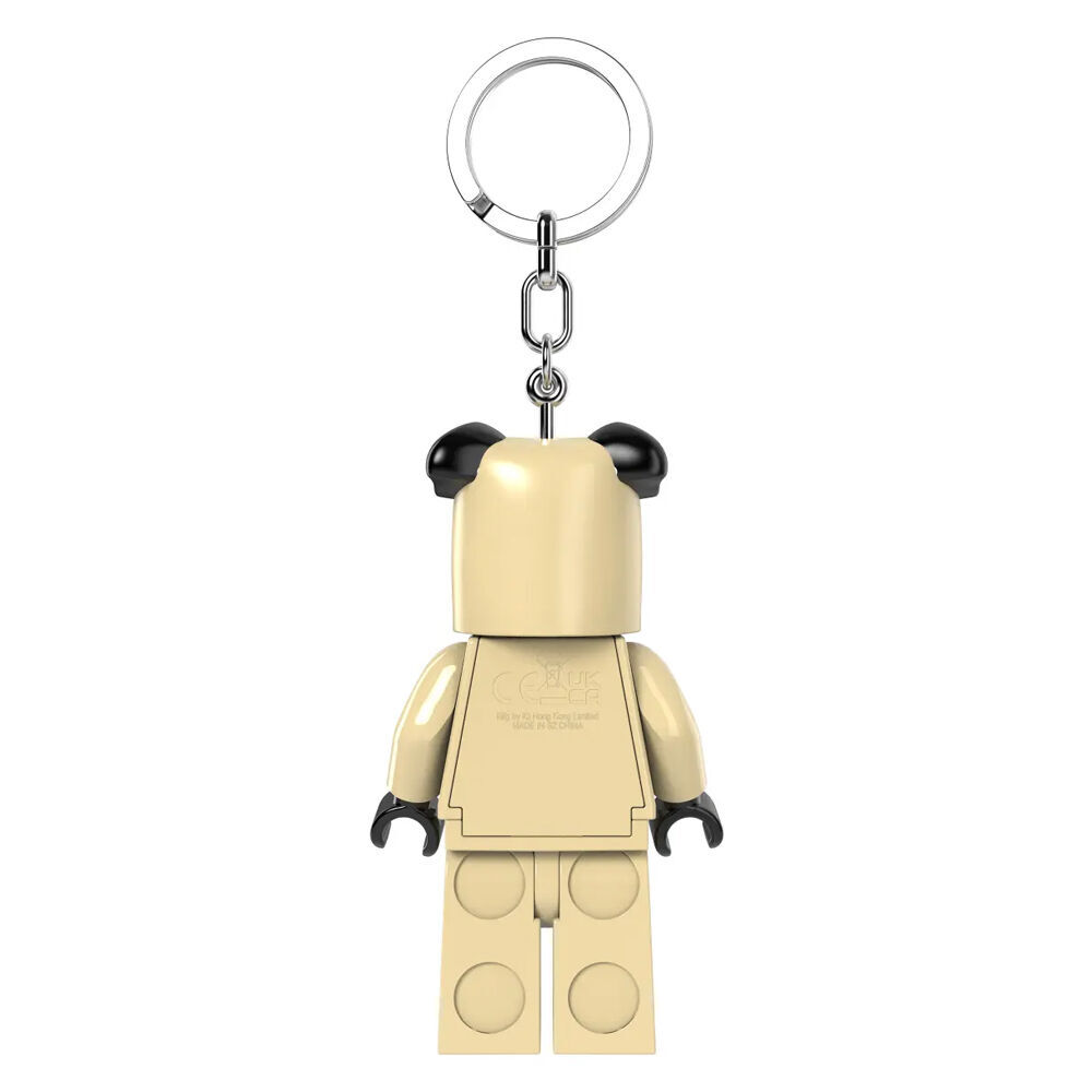 Lego Brick Mini Keychain Light Pug Hanging Accessory Key Ring Bag Charm