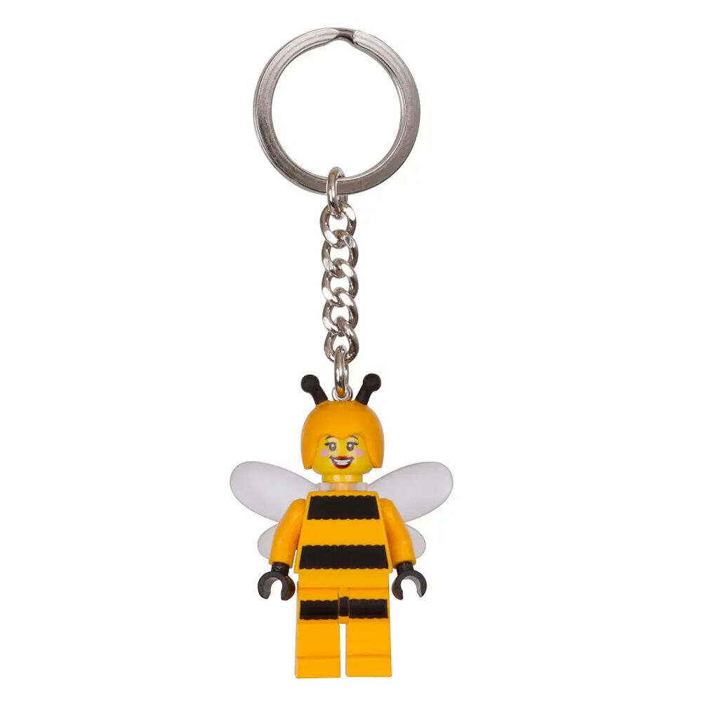 Lego Brick Keychain Light Bumble Bee Hanging Accessory Key Ring Bag Charm