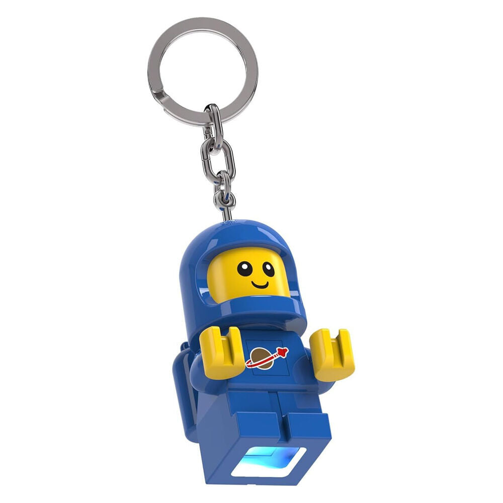 Lego Brick Keychain Light Spaceman Baby Hanging Accessory Key Ring Charm