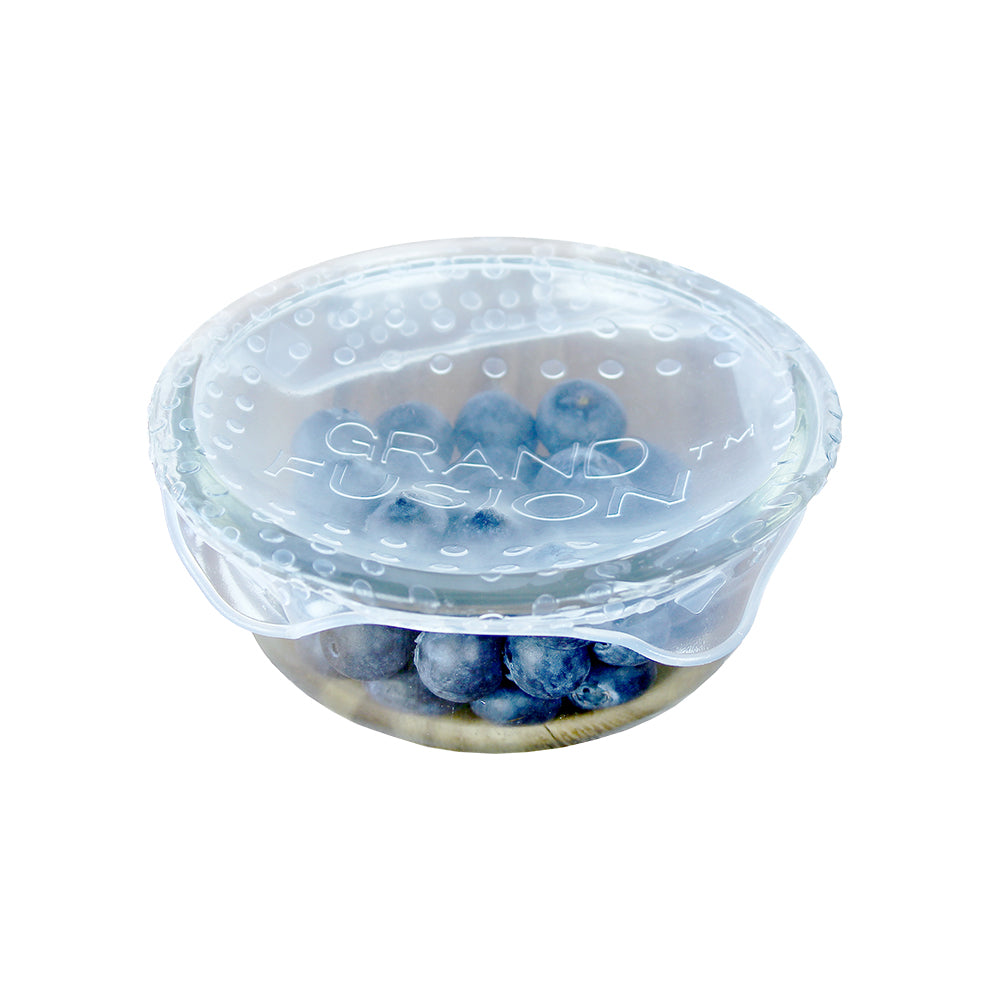 8pc Grand Fusion Silicone Stretchy Food Container Lid/Wraps