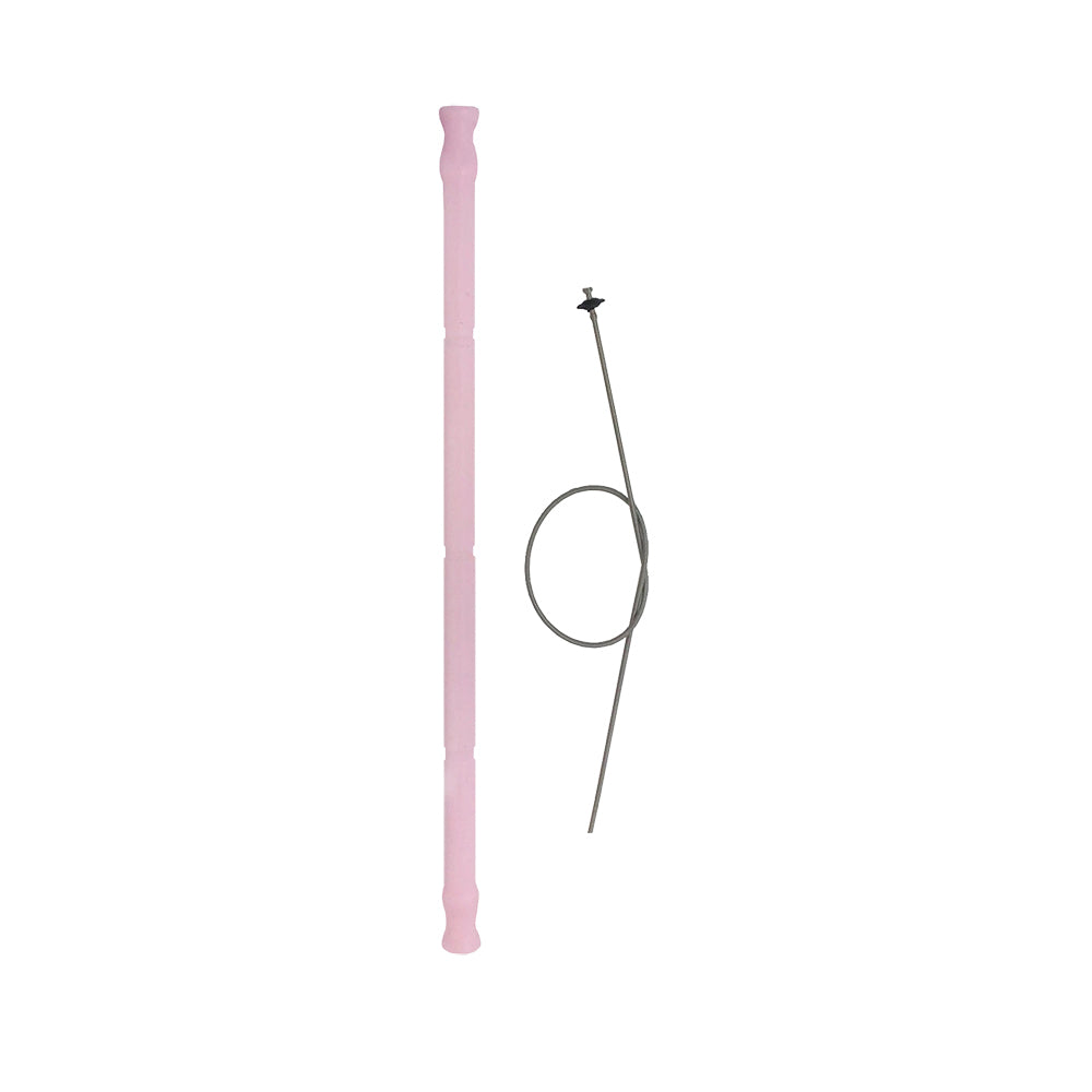 3PK Grand Fusion Silicone Travel Reusable Drinking Straw w/ Cleaner
