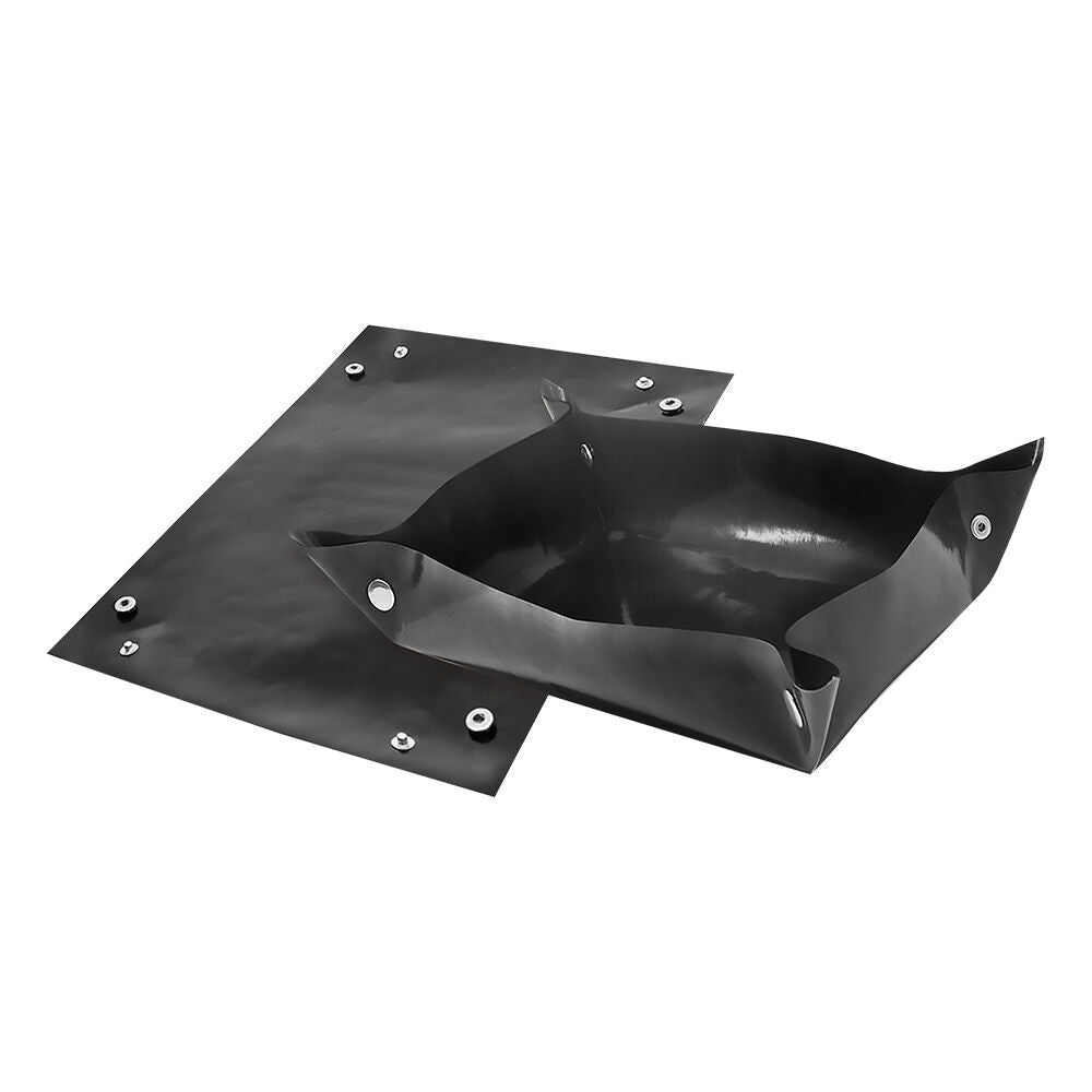 2PK Grand Fusion Leakproof Non-Stick BBQ Grill Mat Liner 30x40cm - Black