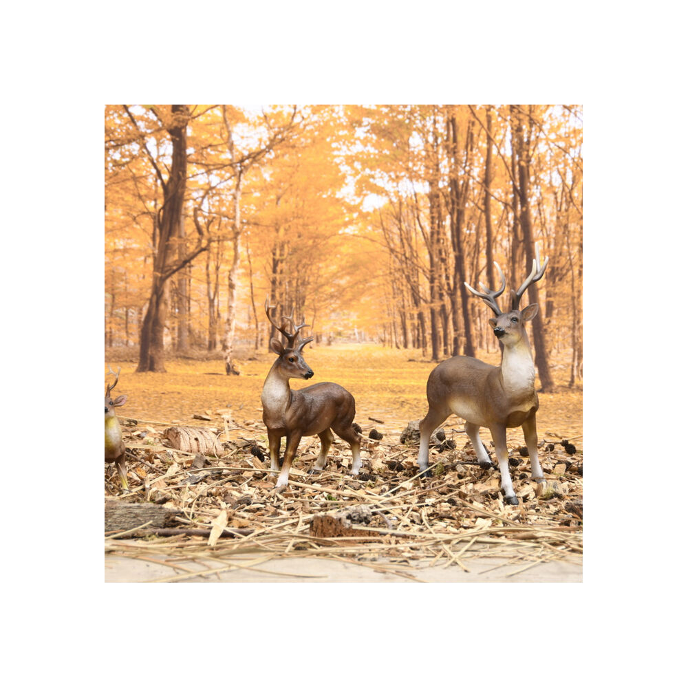 Esschert Design Red Deer Statue Small Ornament 16.4cm Brown