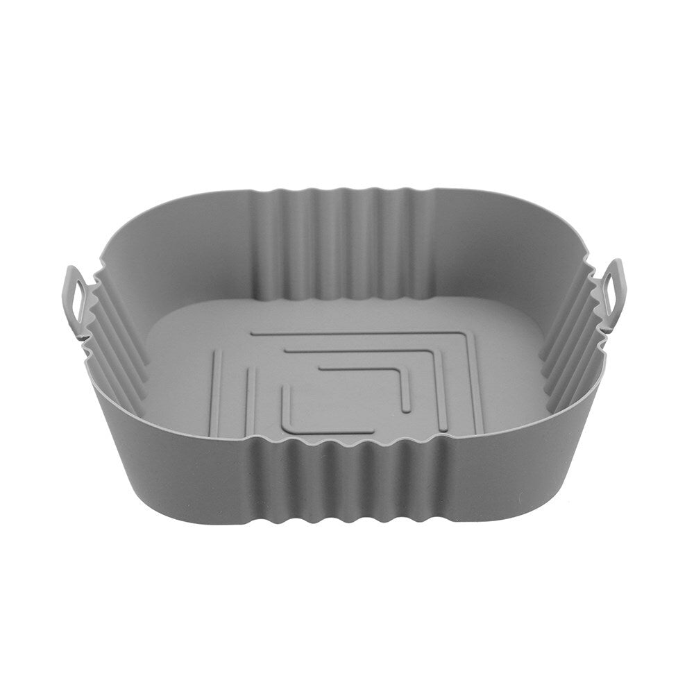 16pc Lemon & Lime Silicone Air Fryer Tray Square 21x5cm - Assorted