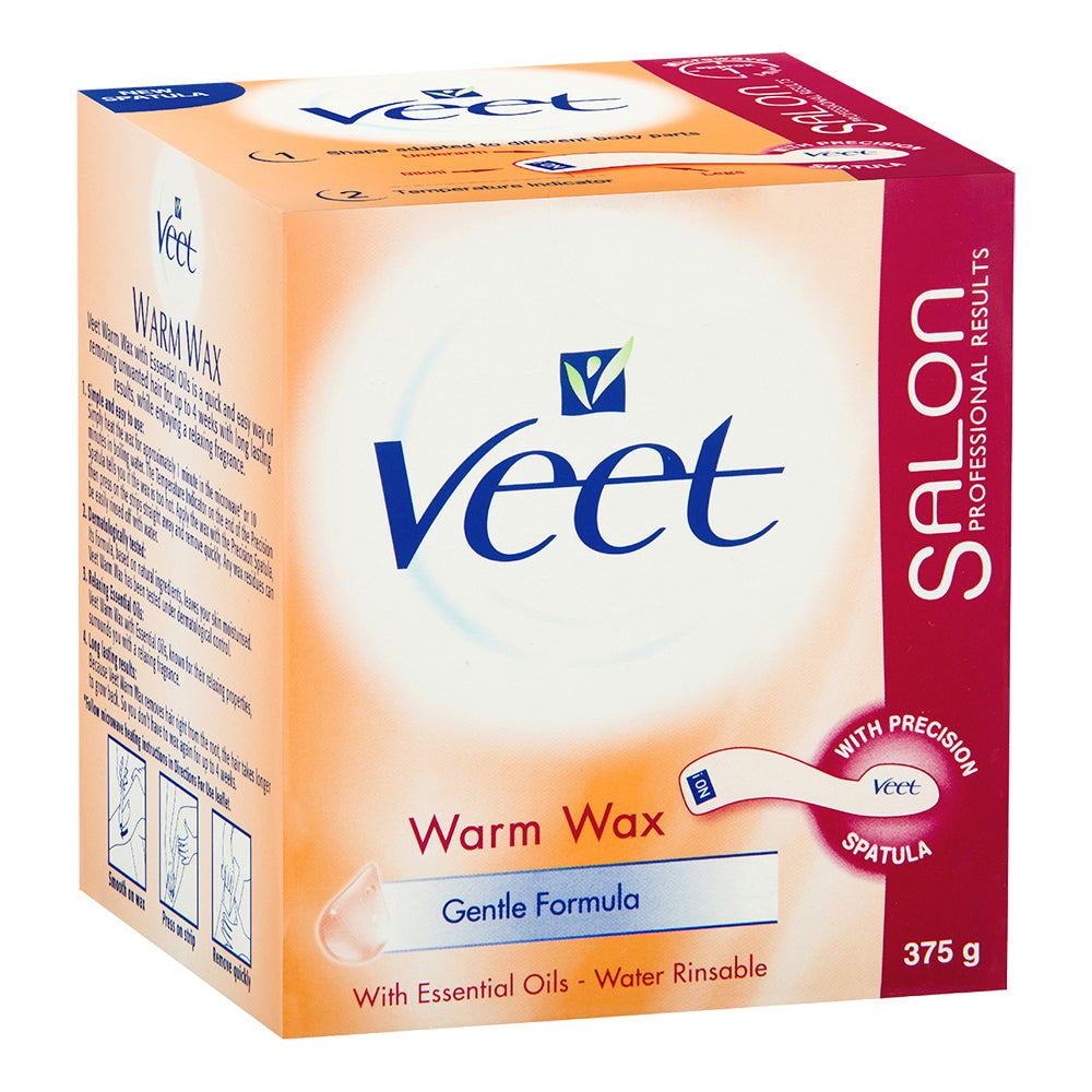 2PK Veet 375G Warm Wax Gentle Formula