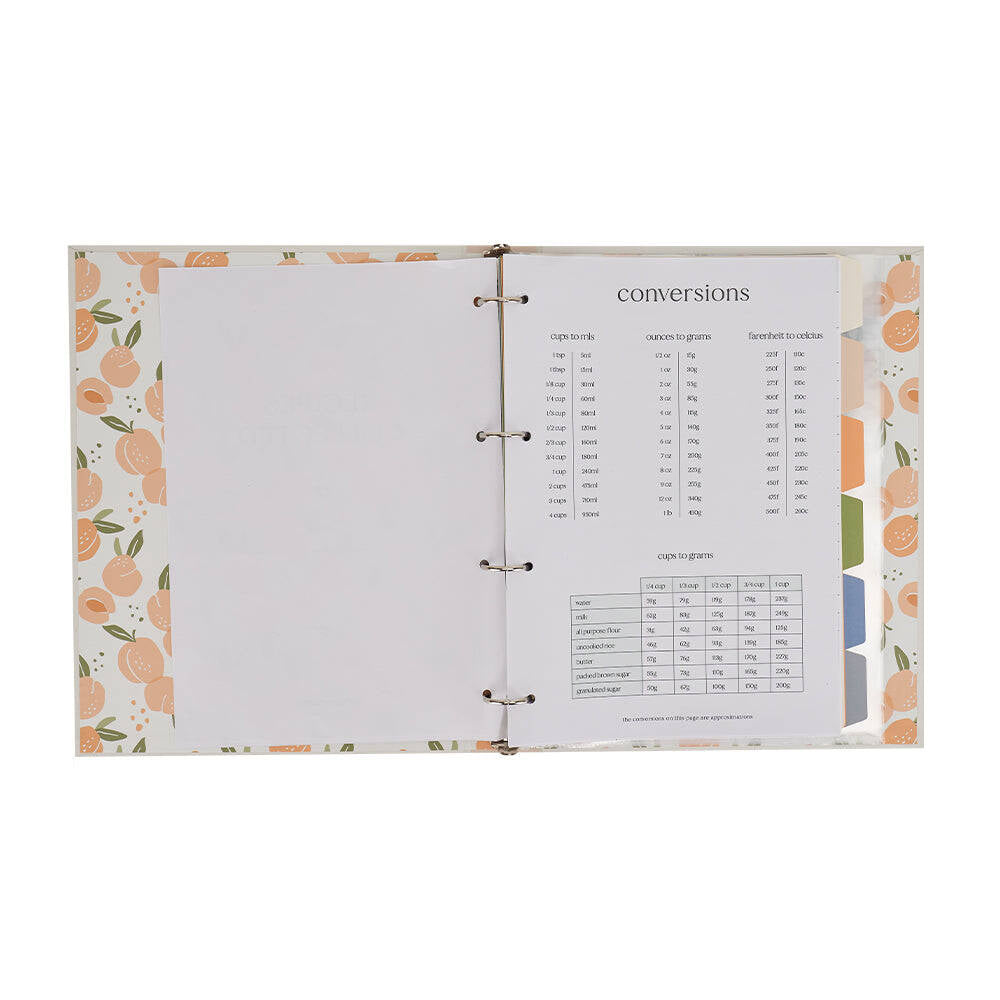 2PK Annabel Trends Recipes Collected Ring Binder Organiser