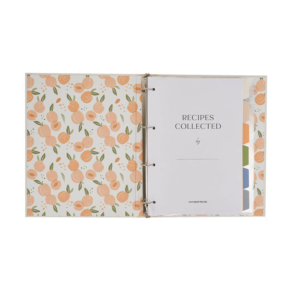2PK Annabel Trends Recipes Collected Ring Binder Organiser