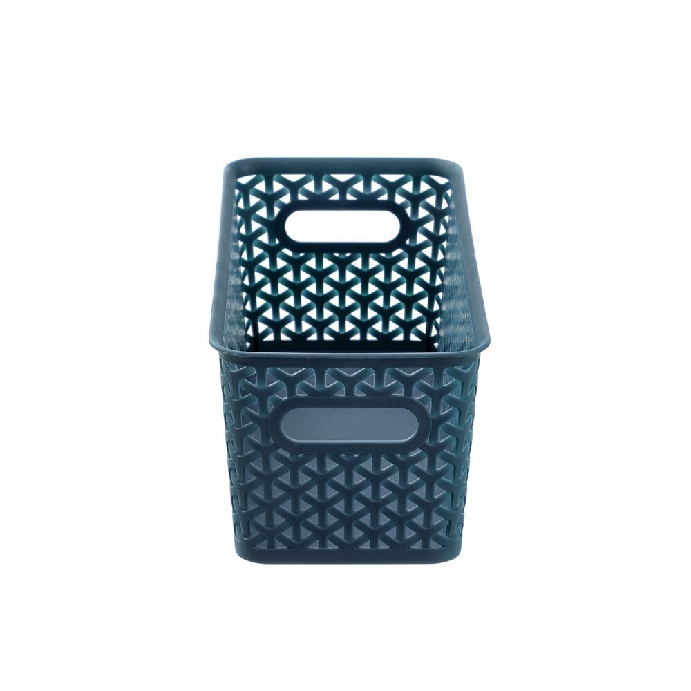12PK Boxsweden Wicker Storage Basket 15.5x34cm - Assorted