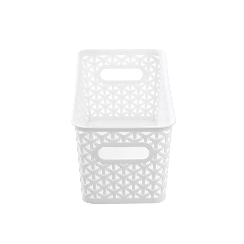 12PK Boxsweden Wicker Storage Basket 15.5x34cm - Assorted