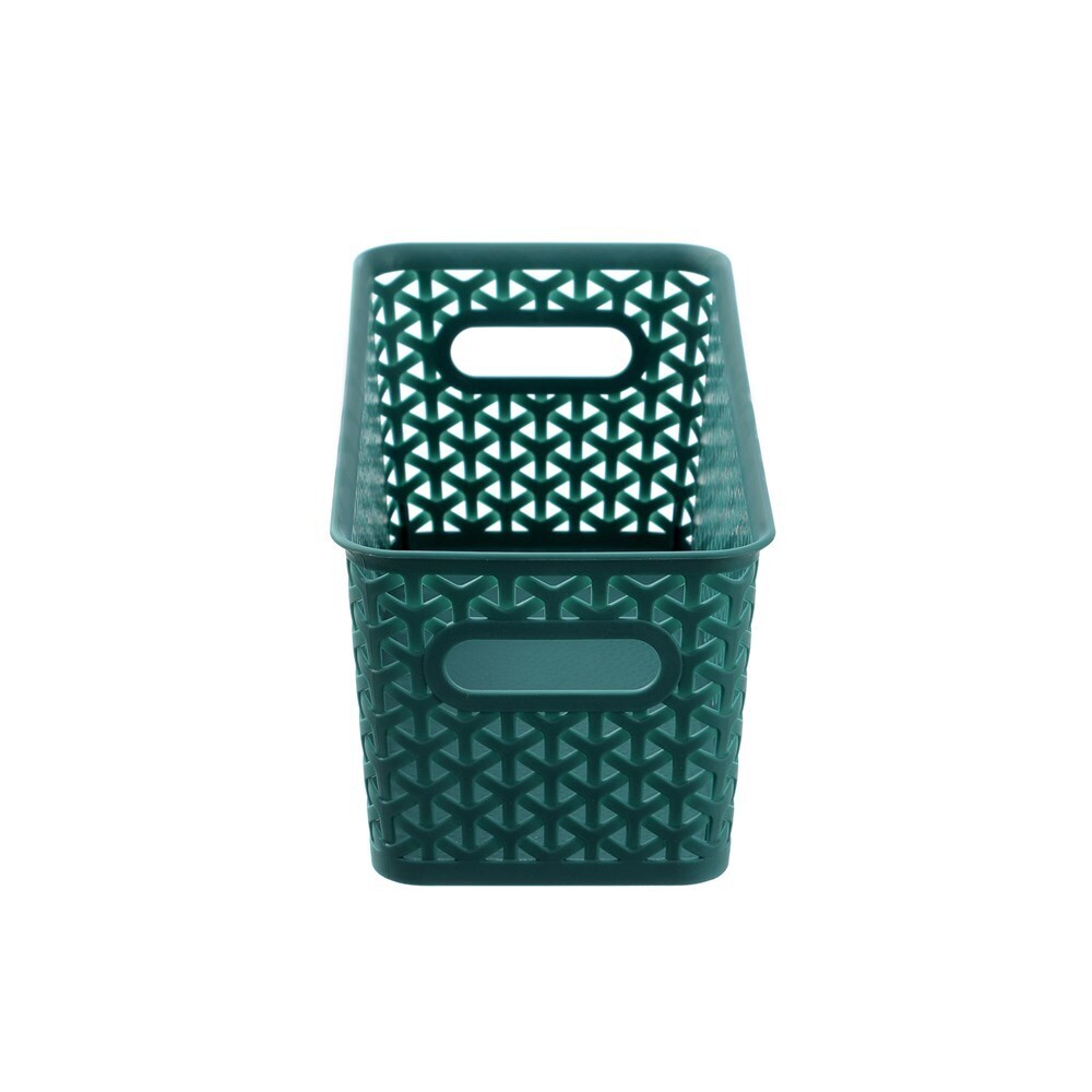 12PK Boxsweden Wicker Storage Basket 15.5x34cm - Assorted