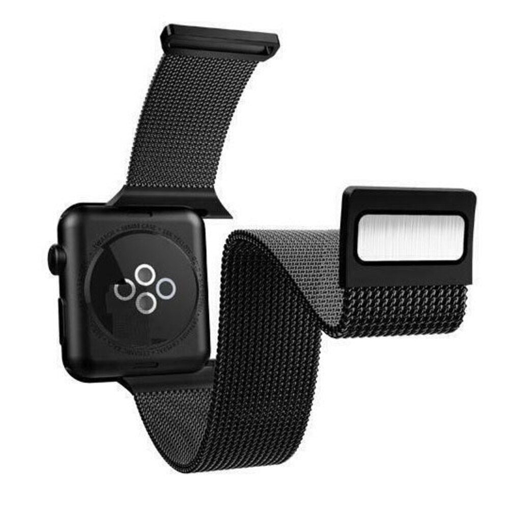 X-Doria Mesh Band Suitable for Apple iWatch 40 & 38mm - Black