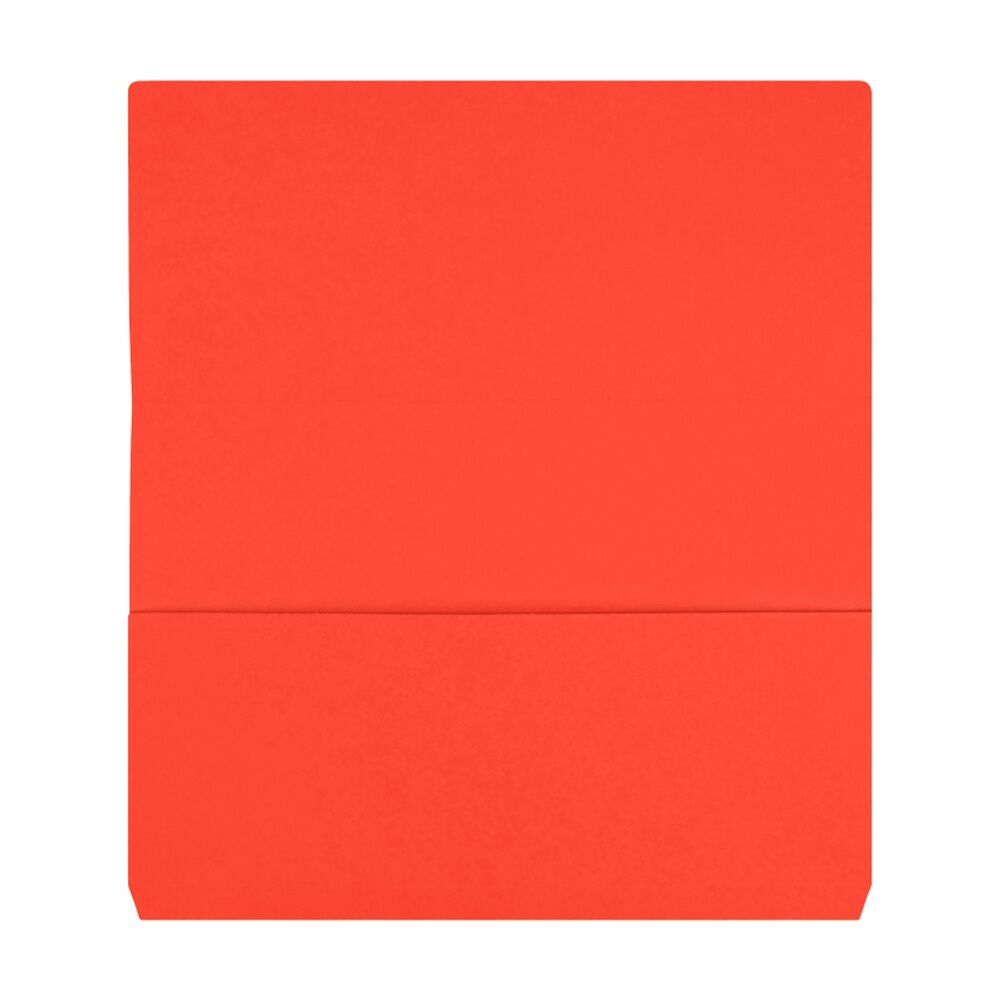 15PK Marbig Slimpick Foolscap Document Wallet Holder - Red