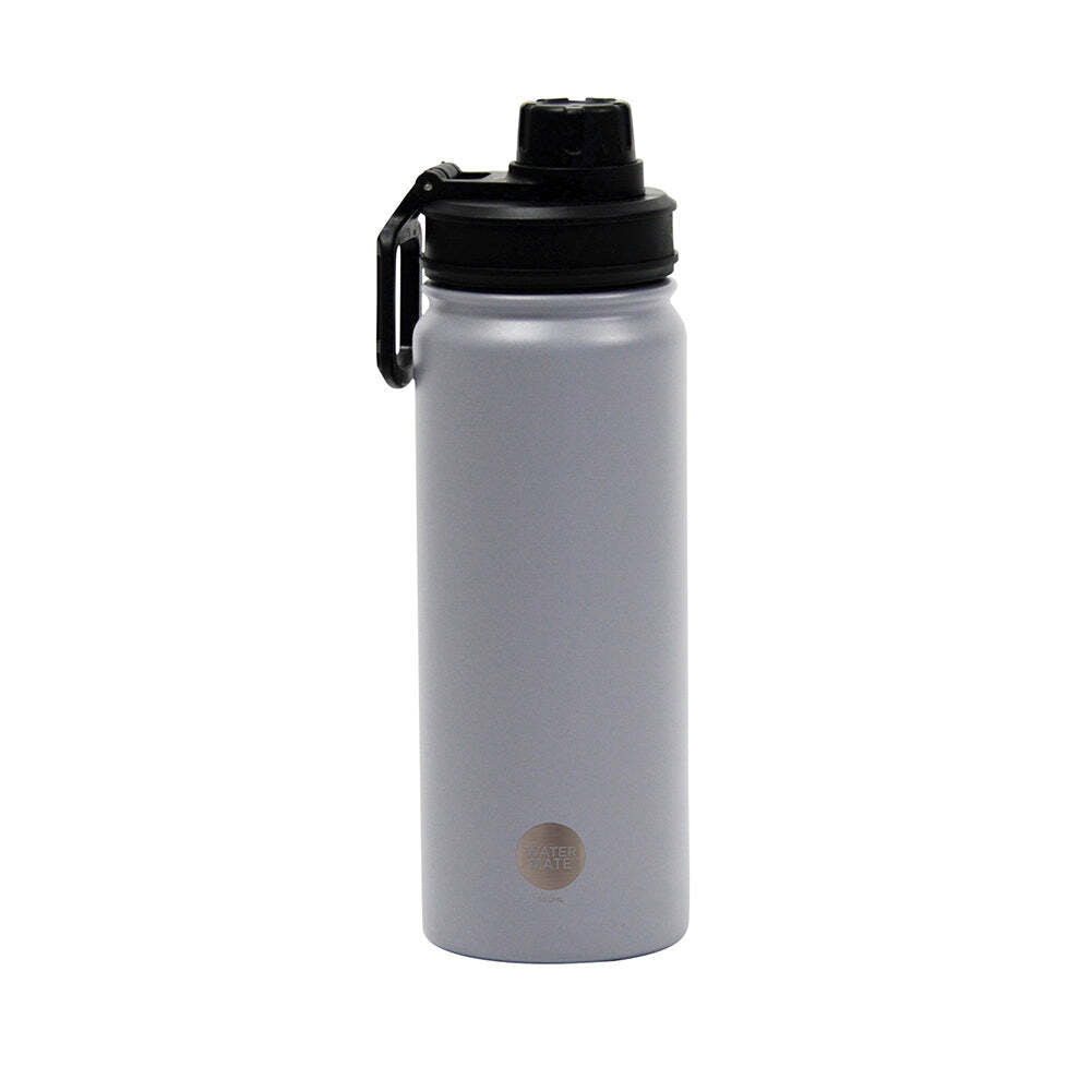 2PK Annabel Trends Watermate 550ml Stainless Steel Bottle Grey Light