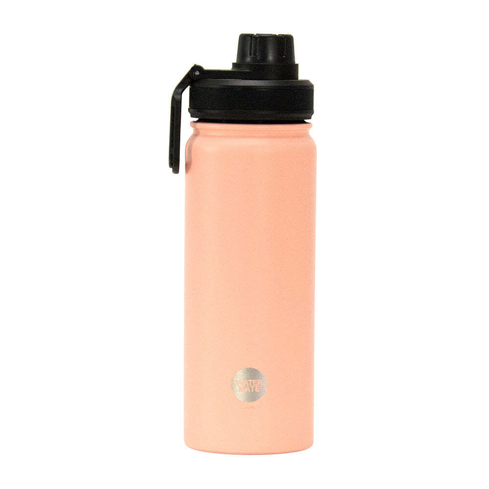 2PK Annabel Trends Watermate 550ml Stainless Steel Bottle Peach