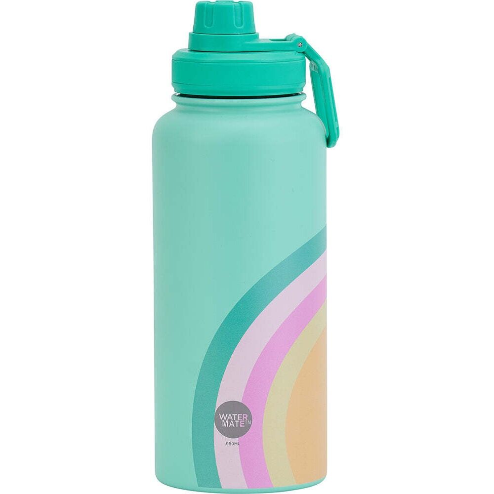 2PK Annabel Trends Watermate 950ml Stainless Steel Bottle Sunrise