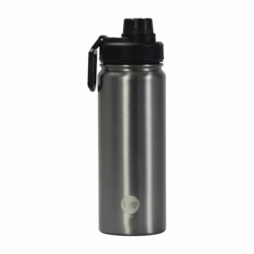 2PK Annabel Trends Watermate 550ml Stainless Steel Bottle Titanium