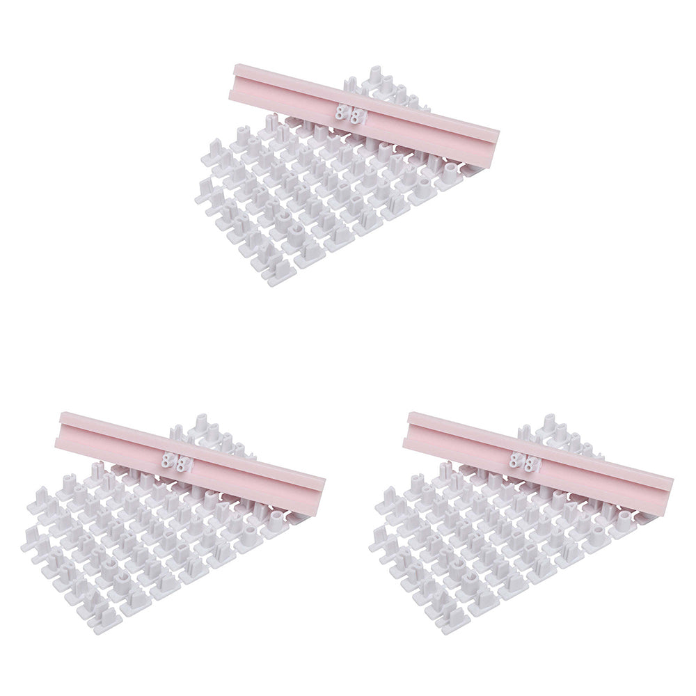 3 x 74pc Wiltshire Plastic Letter Press Personalised Cake Decorating Set
