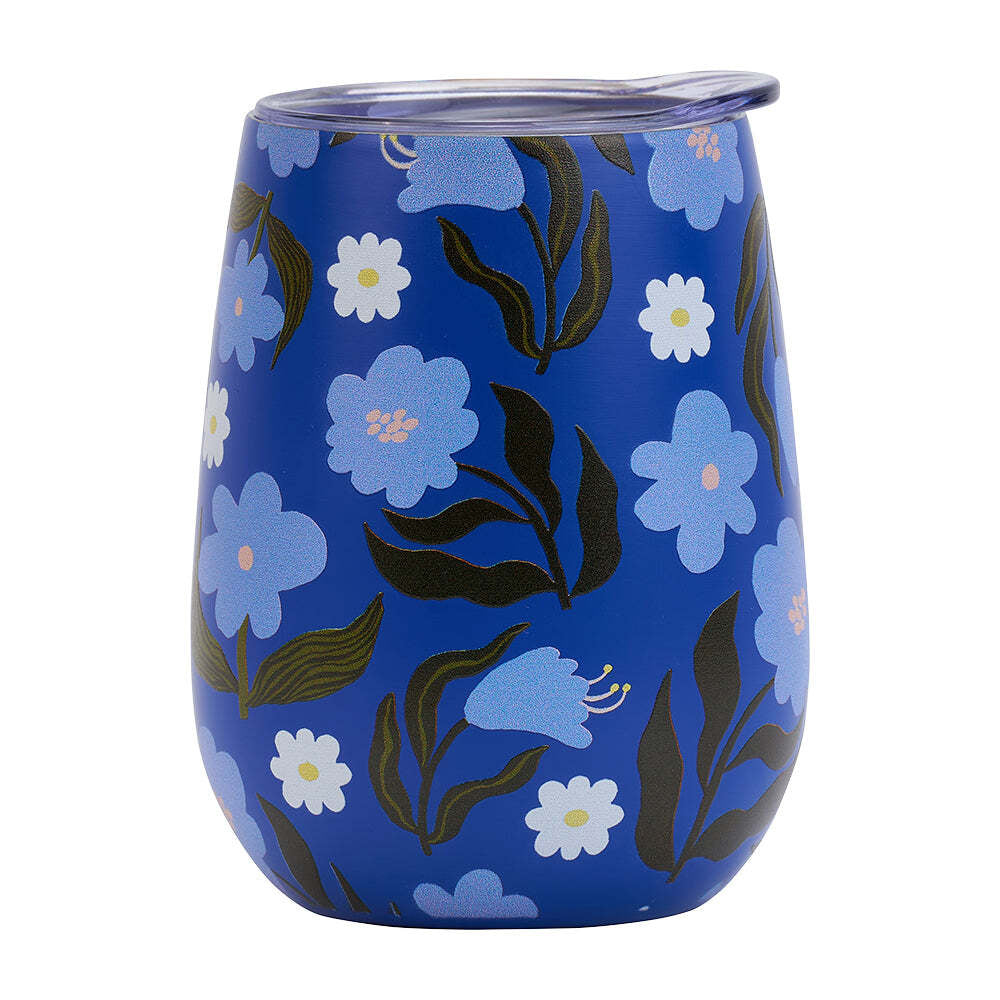 4PK Annabel Trends 295ml Stainless Steel Wine Tumbler - Nocturnal Blooms
