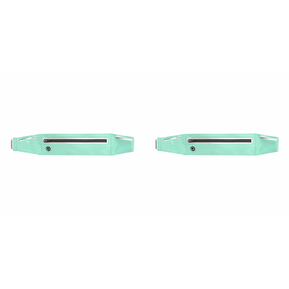 2PK Annabel Trends Walkmate Sports Belt Waist Bag - Mint