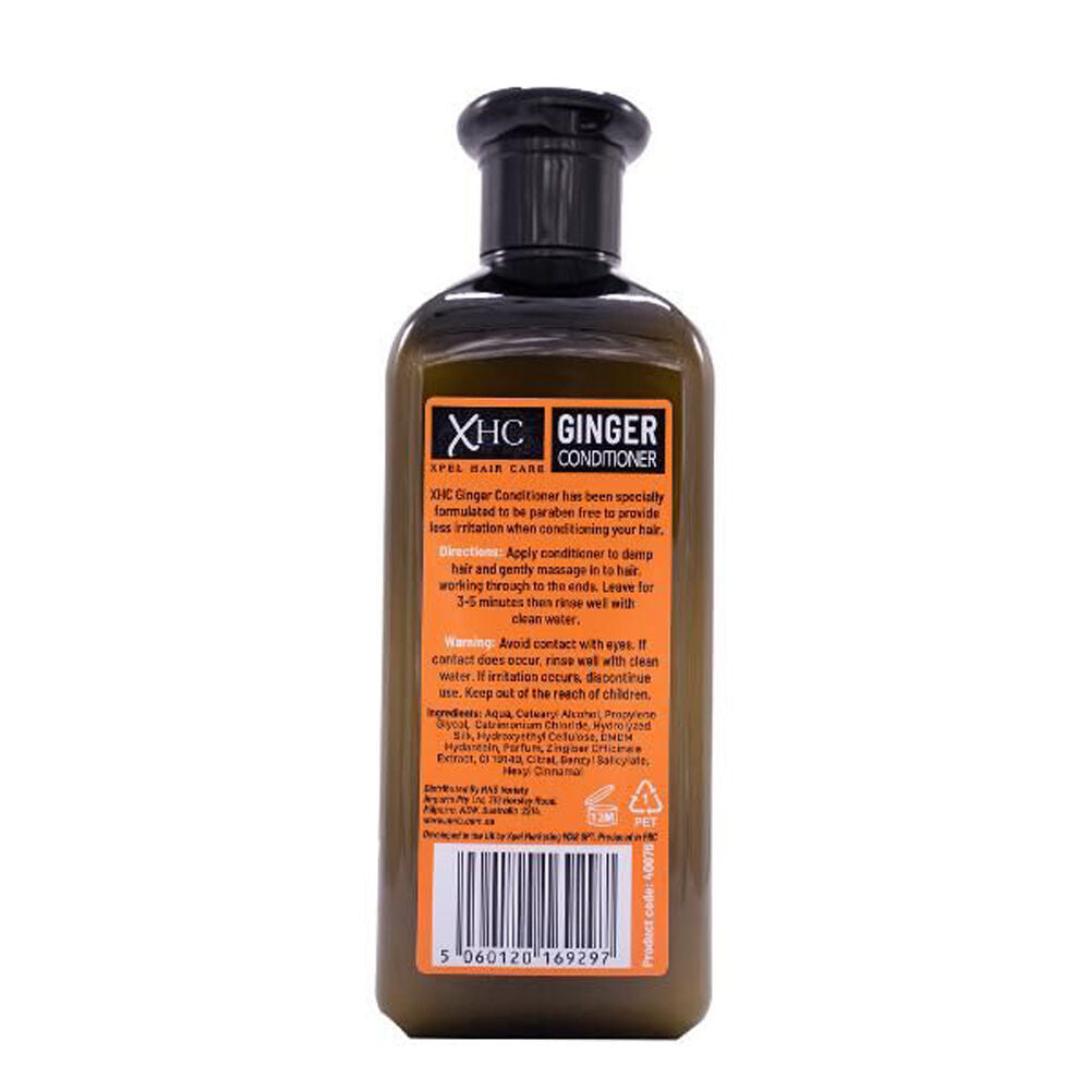12PK XHC Nourishing Ginger Conditioner For All Hair Types 400ml Paraben-Free