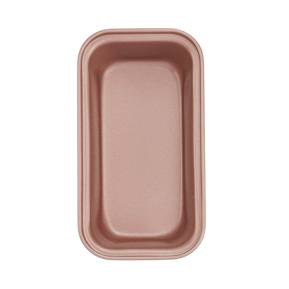 6PK Wiltshire Rose Gold Mini Non-Stick Loaf Pan 15.5x8.5x4.5cm