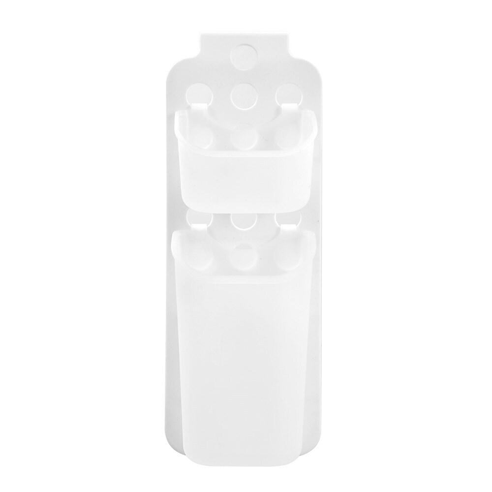 12PK Boxsweden Bathroom Hanging Storage Basket 11.5x32.5cm - White
