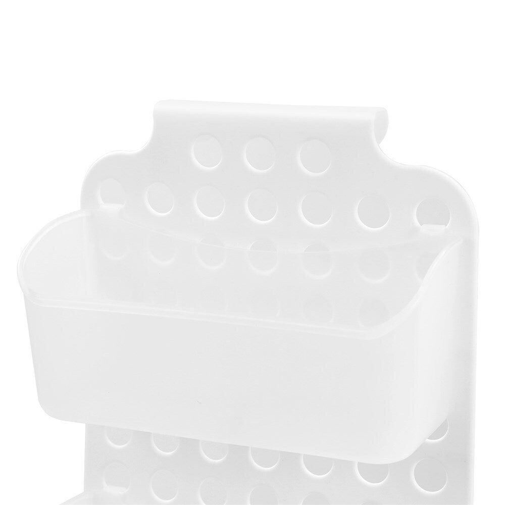 6PK Boxsweden Bathroom Hanging Storage Basket 25x37cm - White