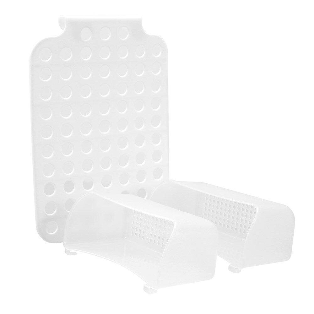 6PK Boxsweden Bathroom Hanging Storage Basket 25x37cm - White
