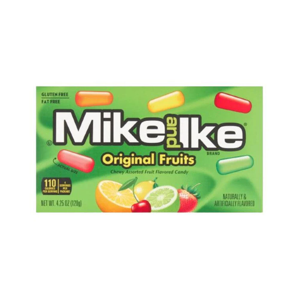 2PK Mike & Ike 120g Original Fruits Flavoured Chewy Candy
