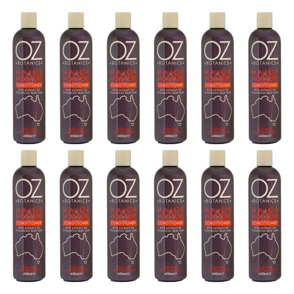 12PK OZ Botanics Major Moisture Conditioner For Damaged Dry All Hair Types 400ml