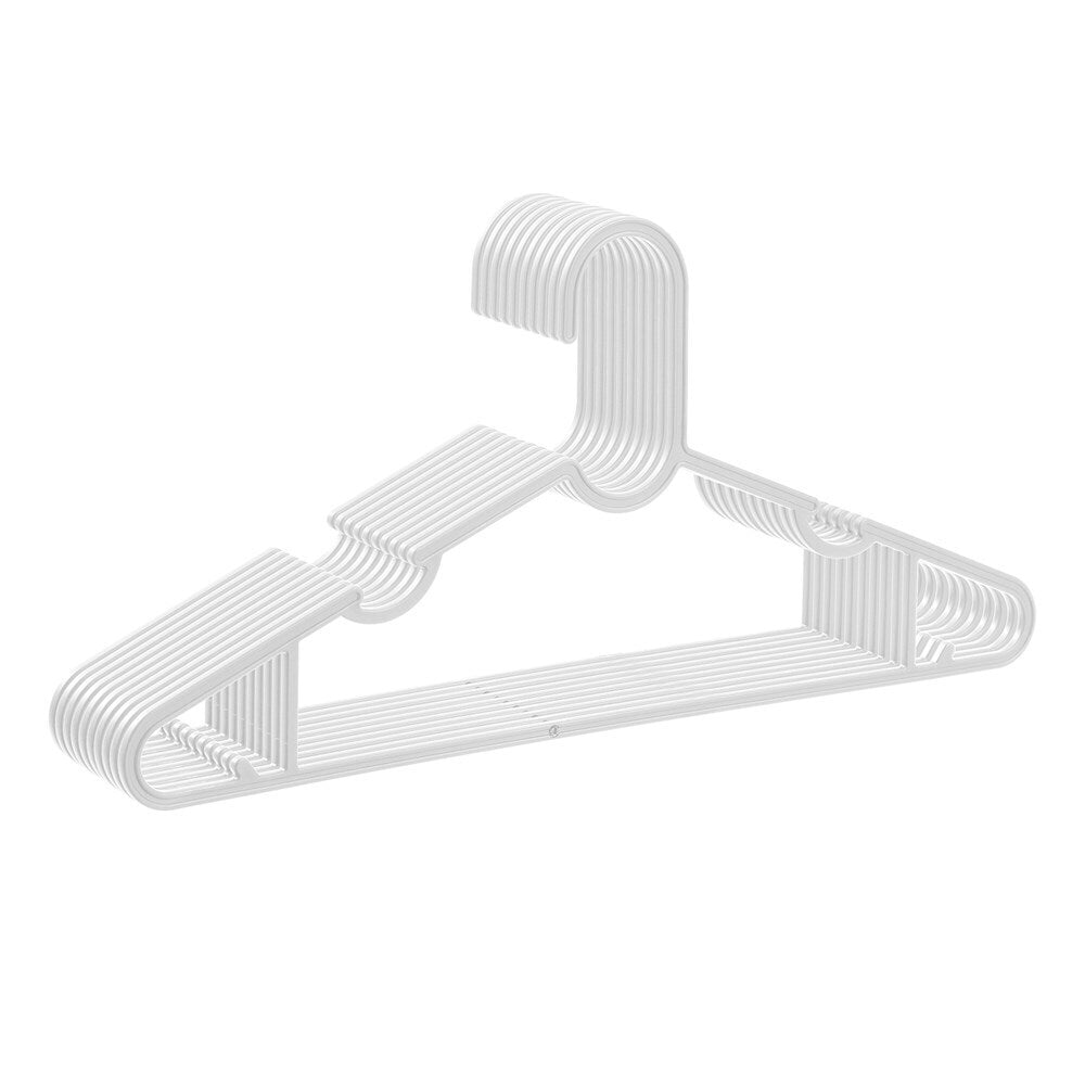 12x 10pc Boxsweden Hangit Plastic Clothes Hangers 39.5cm - Assorted