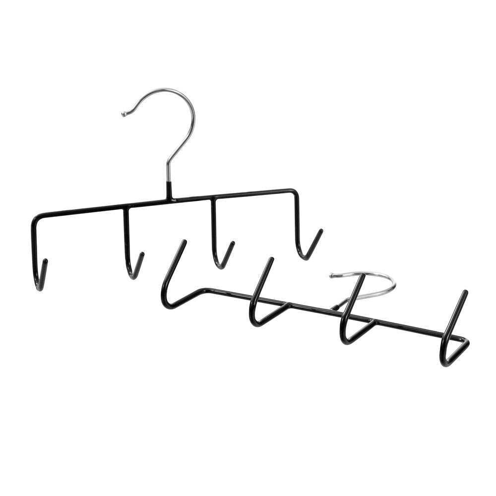 48pc Boxsweden Hangit Metal Accessory Clothes Hanger 24x18cm - Black