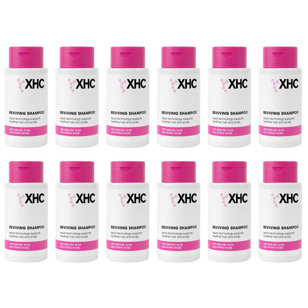 12PK XHC Reviving Shampoo w/ Salicylic & Amino Acid For Damaged Hair Repair 250ml