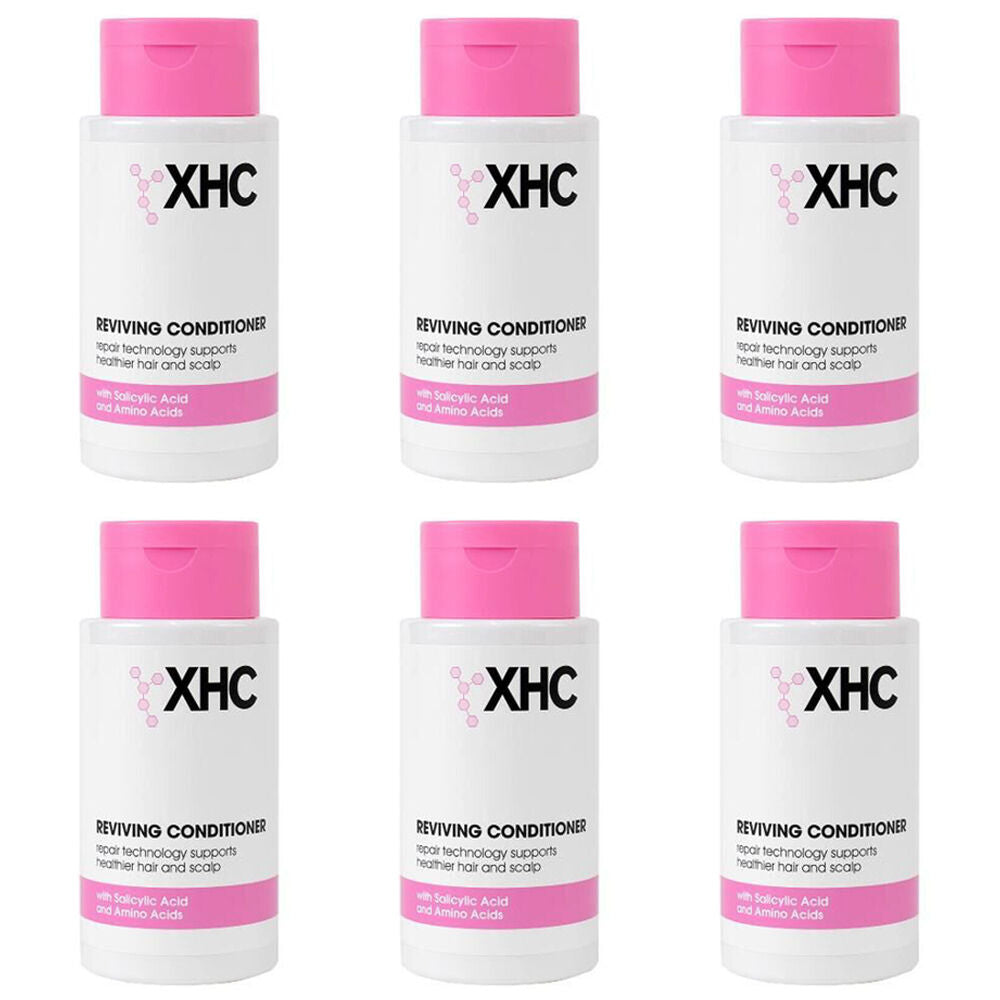 6PK XHC Reviving Conditioner w/ Salicylic & Amino Acid For Damaged Hair Repair 250ml