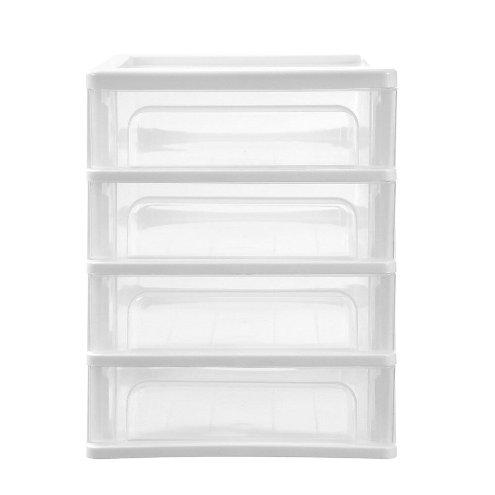 4PK Boxsweden A4 Desktop 4-Drawer Unit 33.5x26cm - Assorted