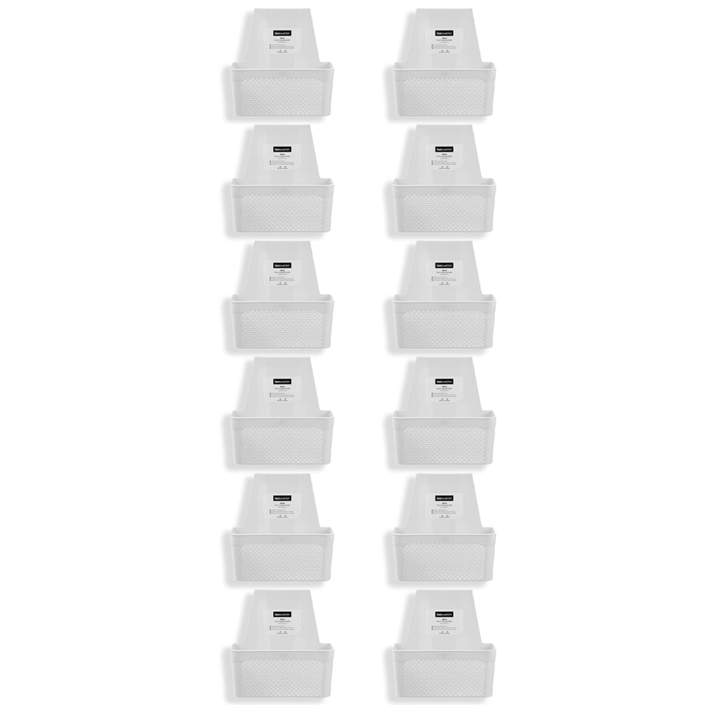12PK Boxsweden Aero Door Hanging Caddy 24x9.5cm - Assorted