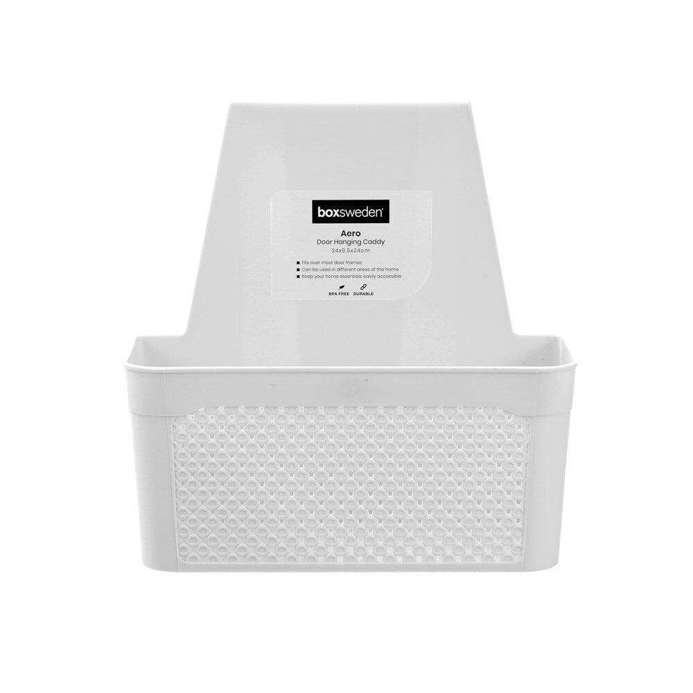 12PK Boxsweden Aero Door Hanging Caddy 24x9.5cm - Assorted