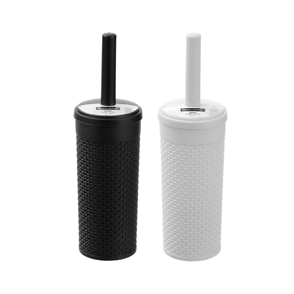 6PK Boxsweden Aero Bathroom Toilet Brush & Holder Set 35cm - Assorted
