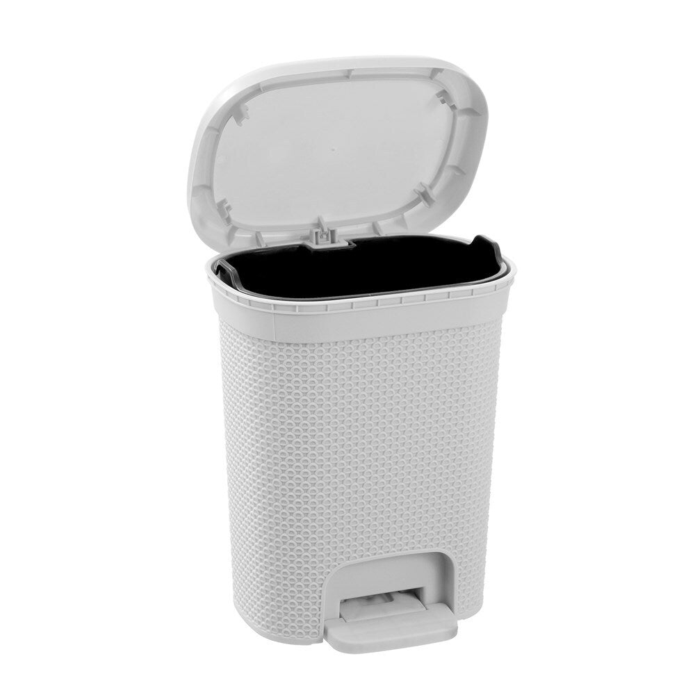 3PK Boxsweden Aero 6.5L Bathroom Pedal Trash Bin - Assorted