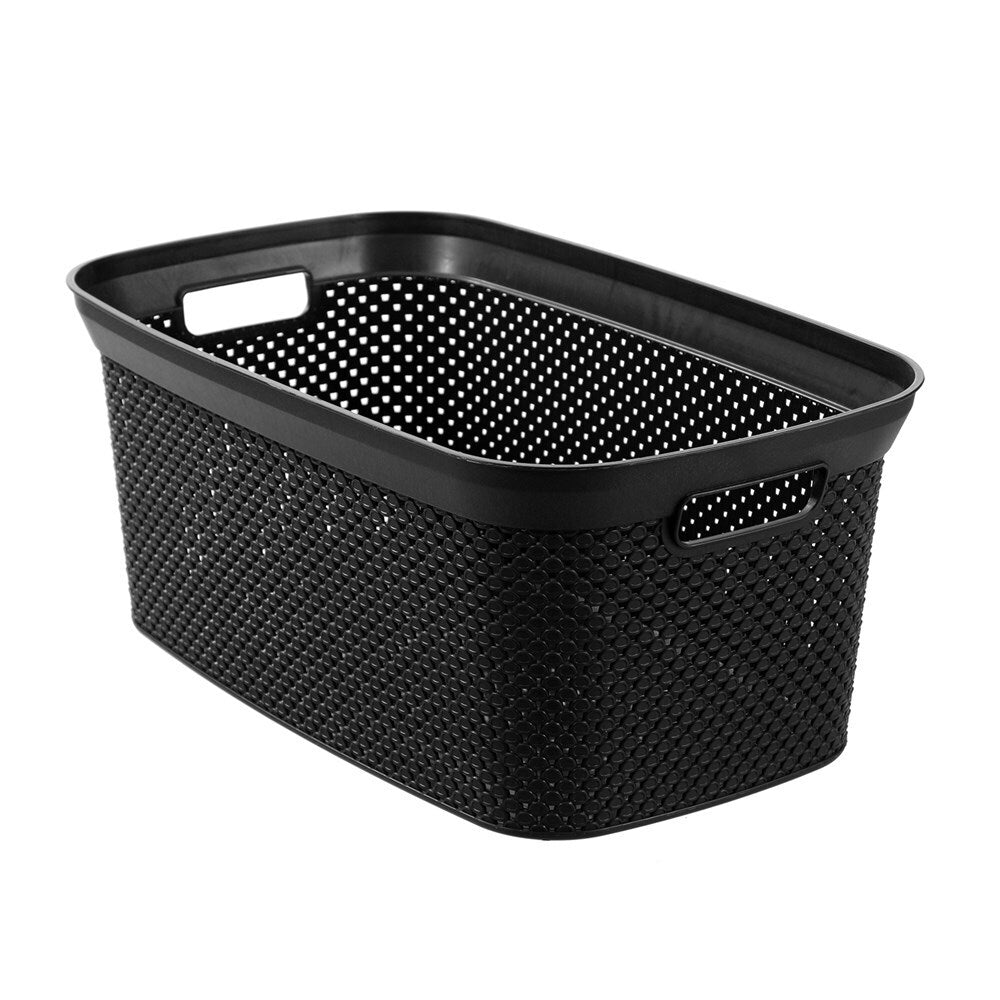 6x 2pc Boxsweden 32L Aero Laundry Hamper Lidded 54x23cm Assorted