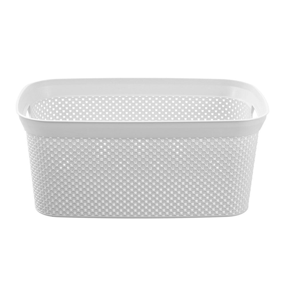 6x 2pc Boxsweden 32L Aero Laundry Hamper Lidded 54x23cm Assorted