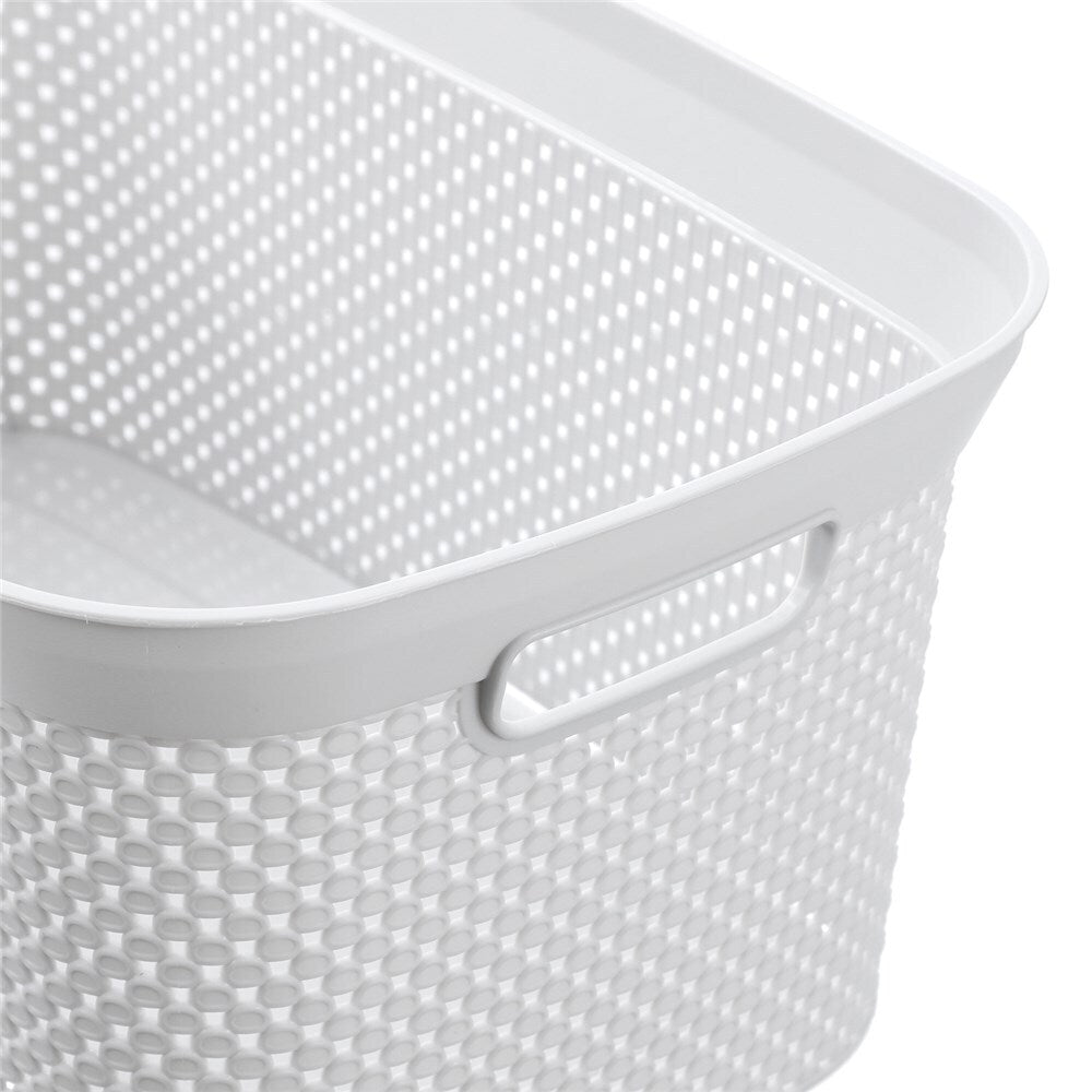 6x 2pc Boxsweden 32L Aero Laundry Hamper Lidded 54x23cm Assorted