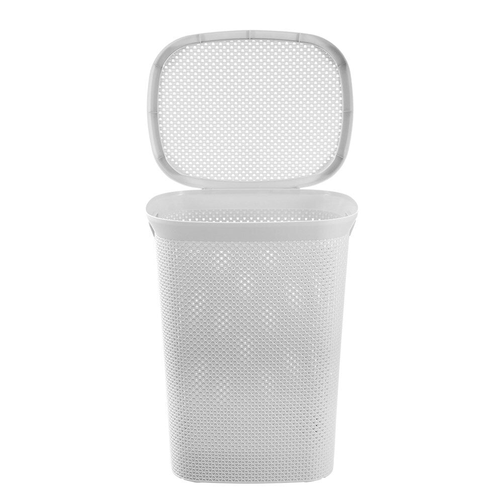 3x 2pc Boxsweden 62L Aero Laundry Hamper Lidded 45x60cm Assorted