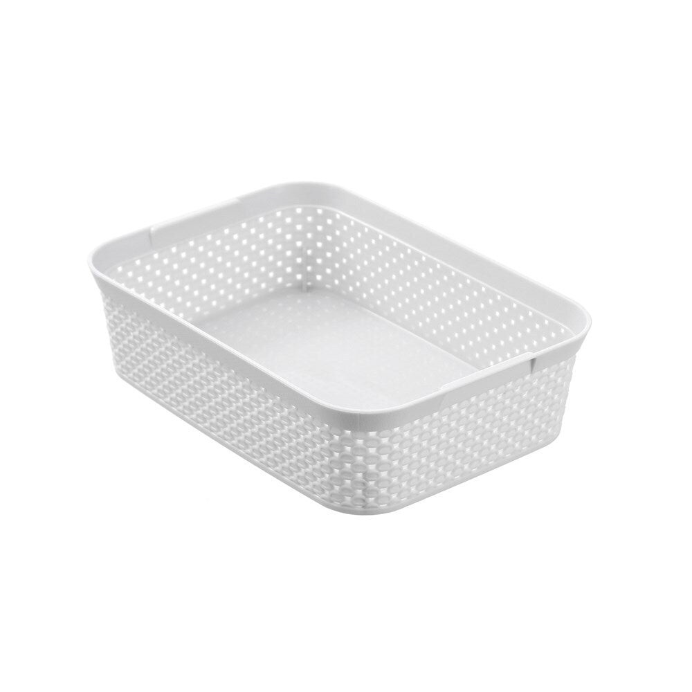 24PK Boxsweden Aero Storage Tray Basket Rectangle 24.5x18cm - Assorted