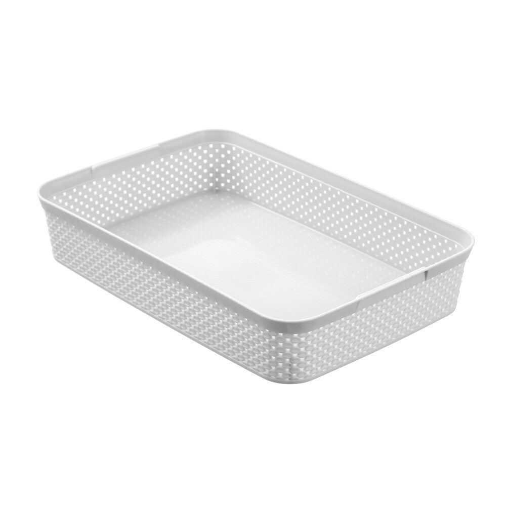 12PK Boxsweden Aero Storage Tray Basket Rectangle 36x23.5cm - Assorted